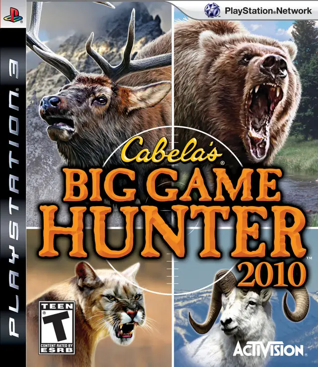 Capa de Cabela's Big Game Hunter 2010