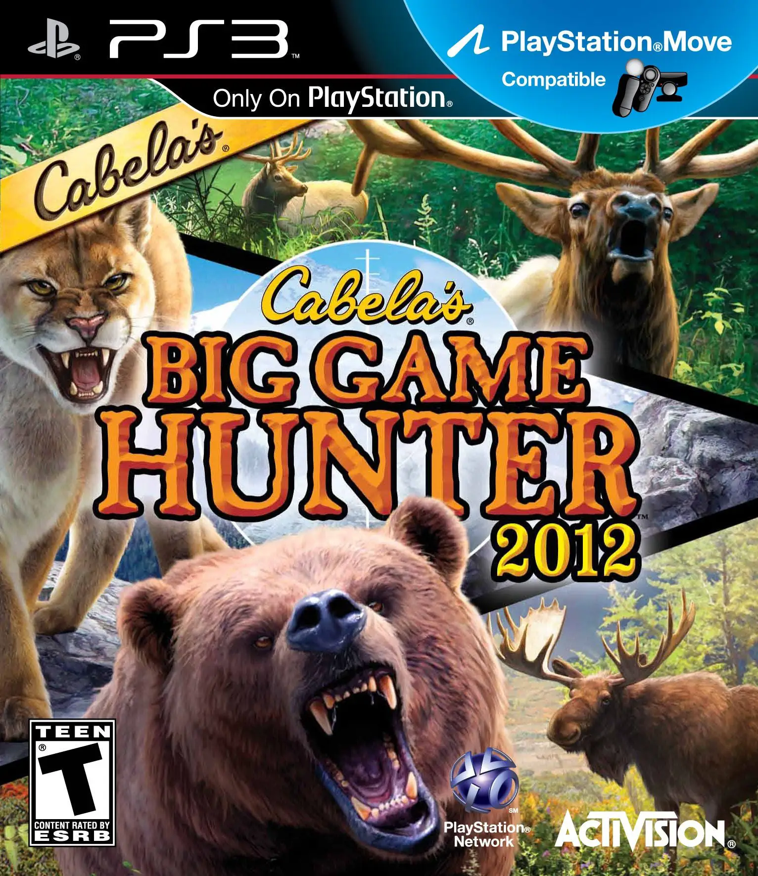 Capa de Cabela's Big Game Hunter 2012