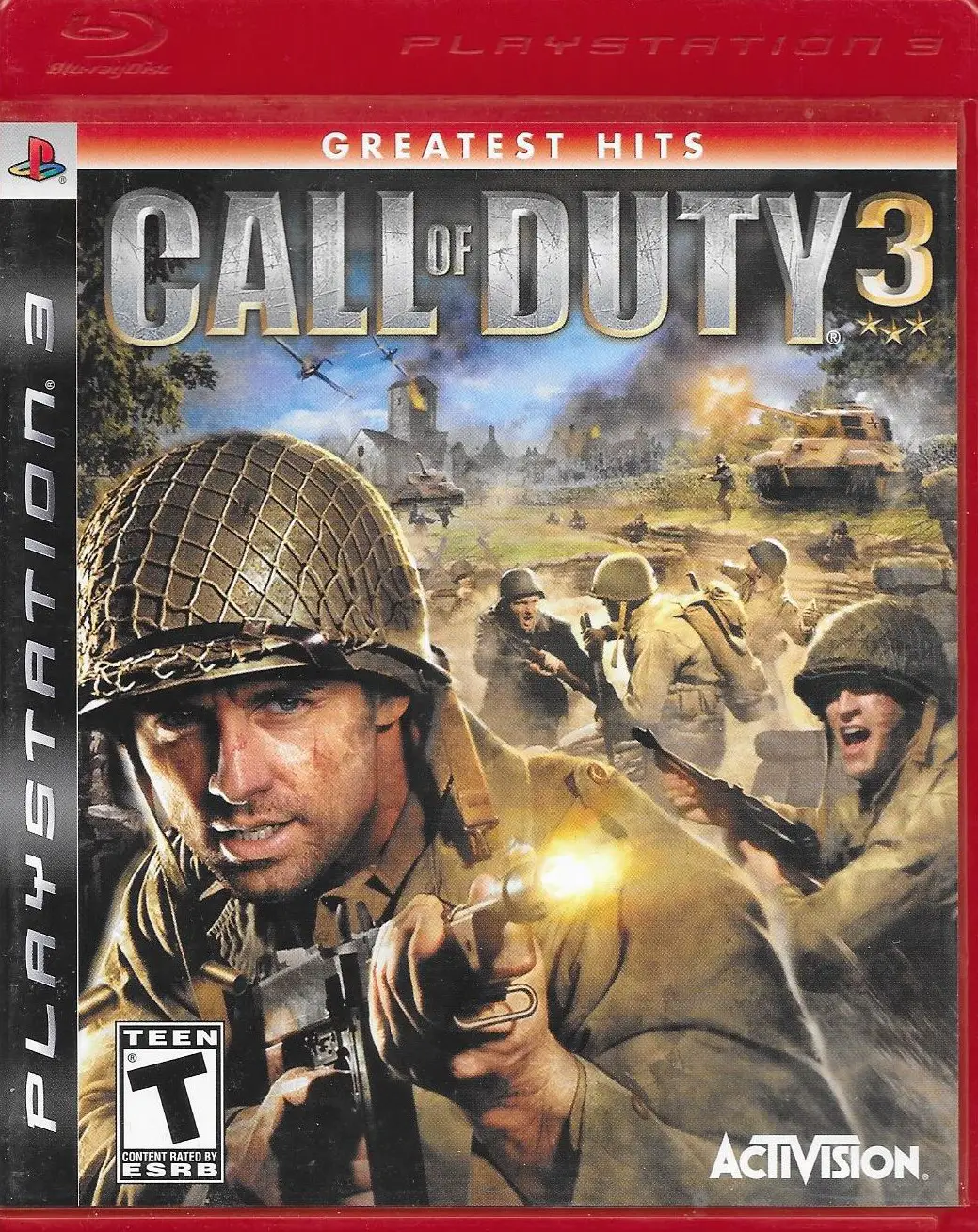 Capa de Call of Duty 3 [Greatest Hits]