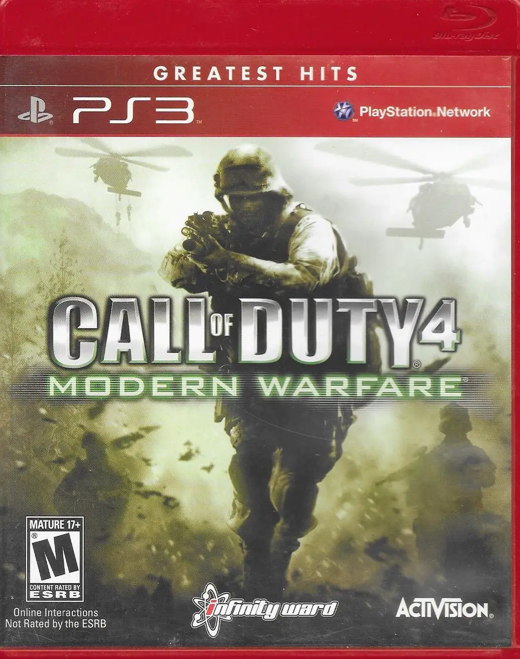 Capa de Call of Duty 4: Modern Warfare [Greatest Hits]