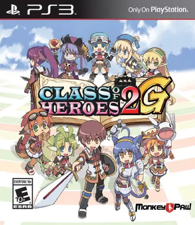 Capa de Class of Heroes 2G