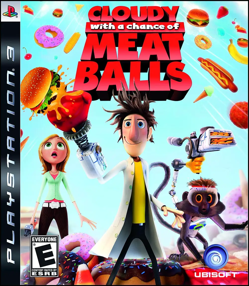 Capa de Cloudy With a Chance of Meatballs