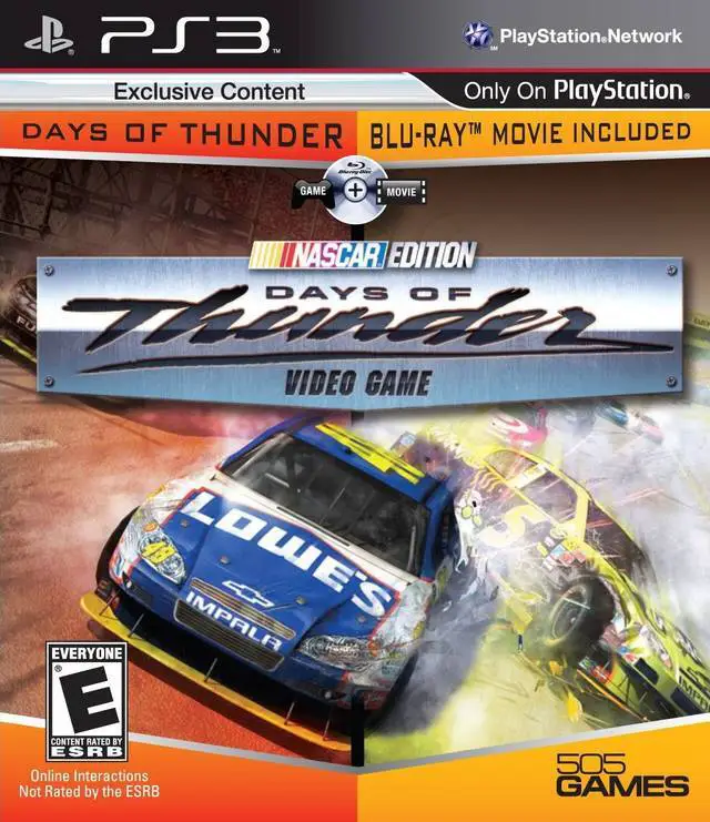Capa de Days of Thunder: NASCAR Edition