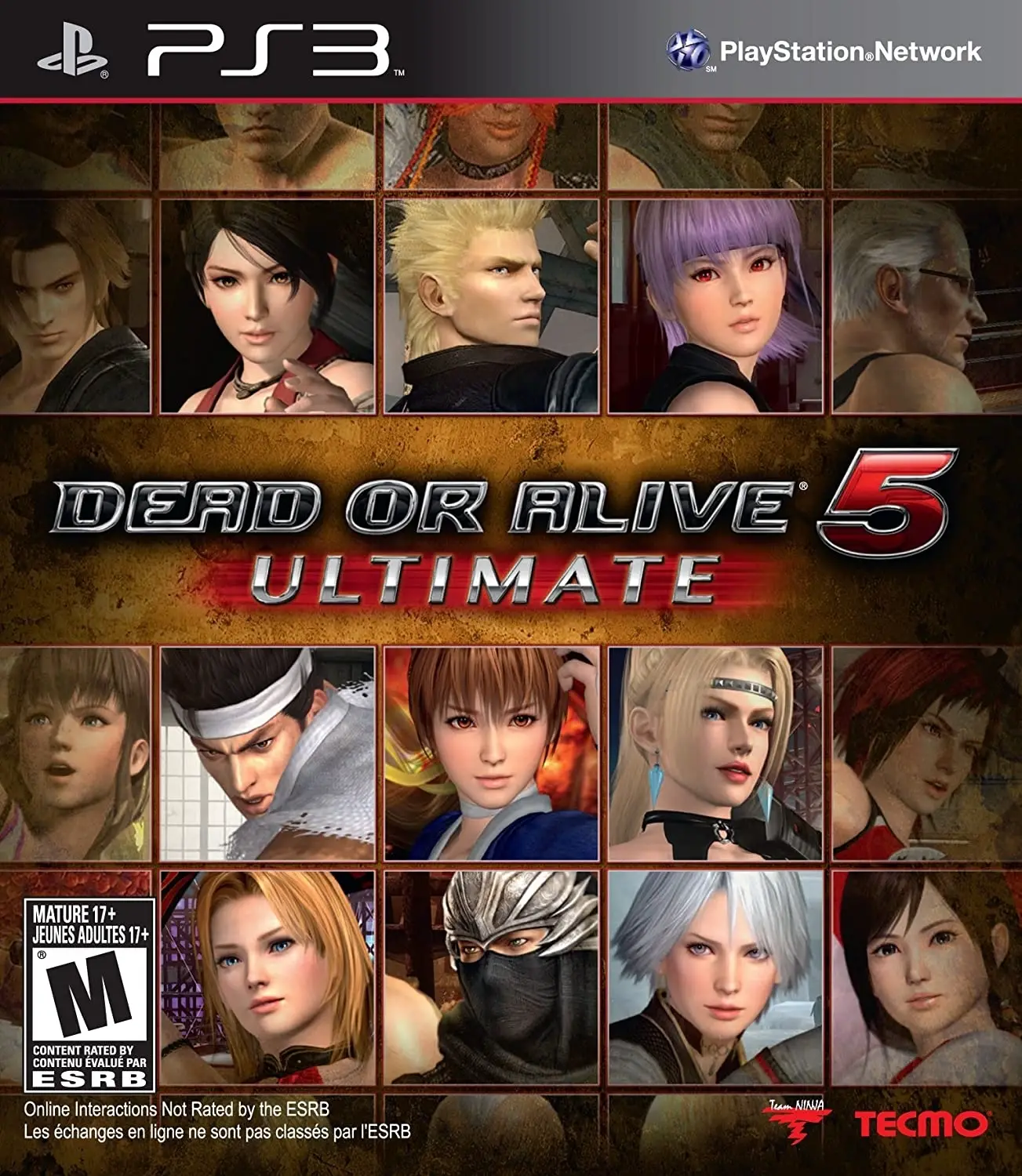 Capa de Dead or Alive 5 Ultimate