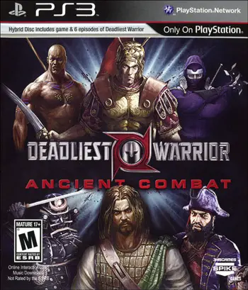 Capa de Deadliest Warrior: Ancient Combat