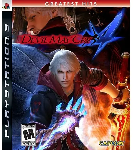 Capa de Devil May Cry 4 [Greatest Hits]