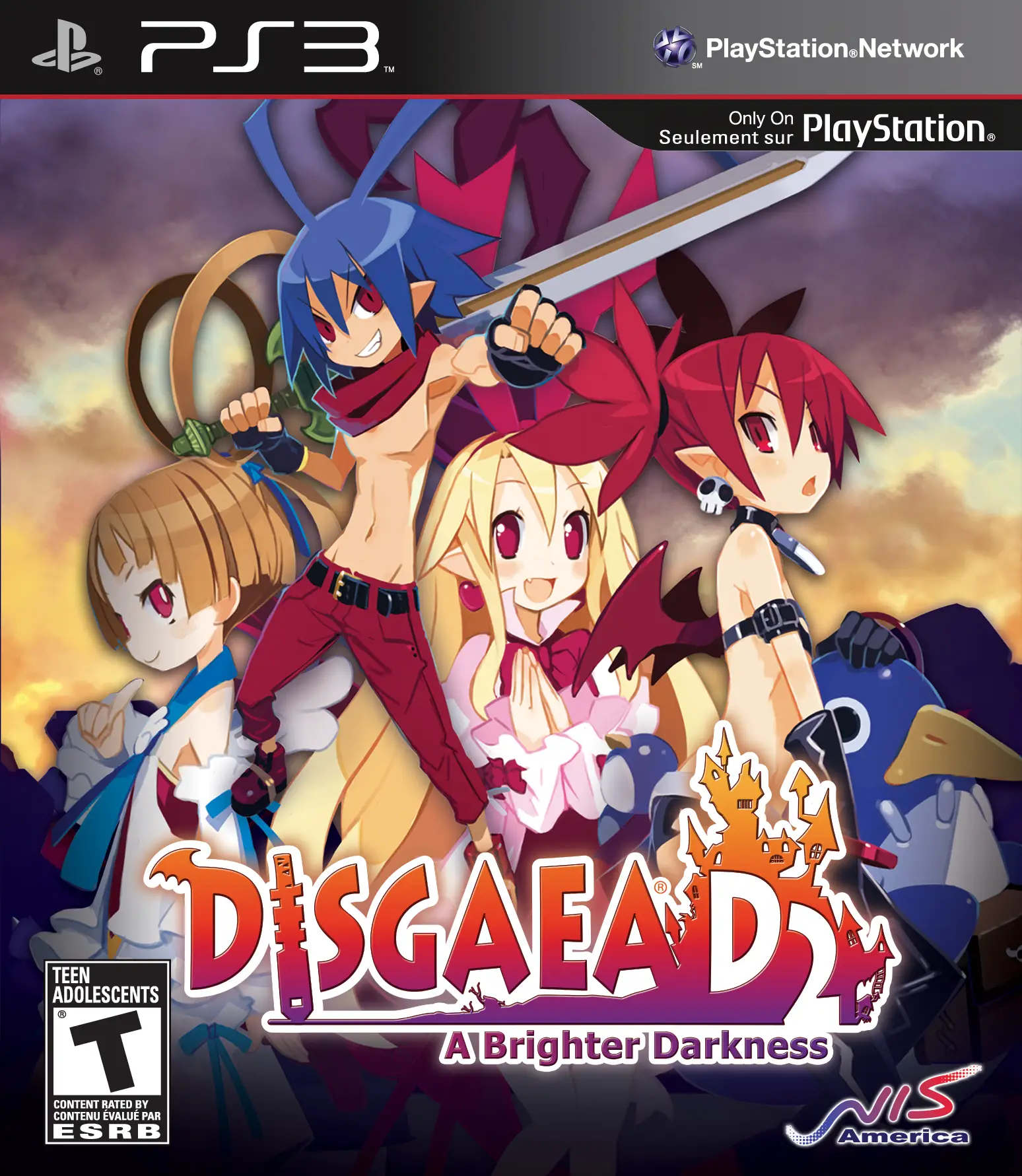 Capa de Disgaea D2: A Brighter Darkness