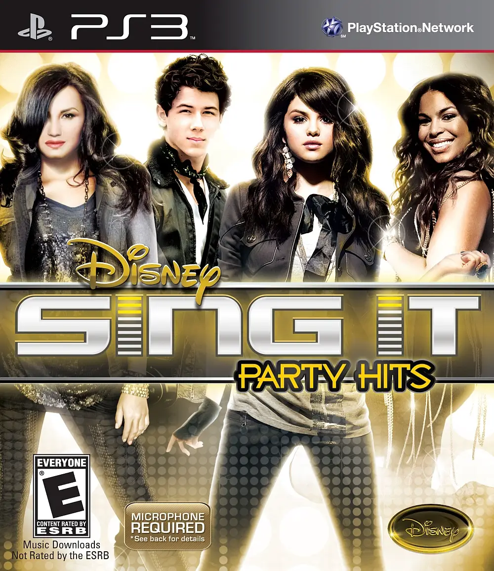 Capa de Disney Sing It: Party Hits