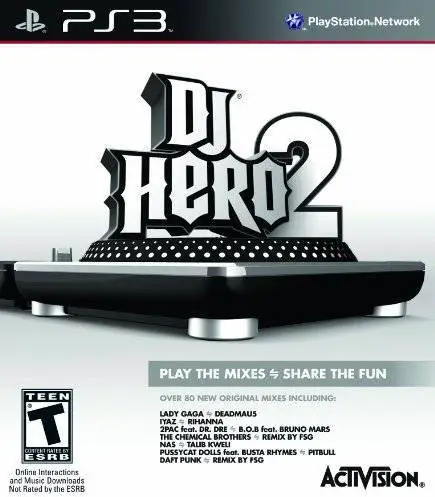 Capa de DJ Hero 2