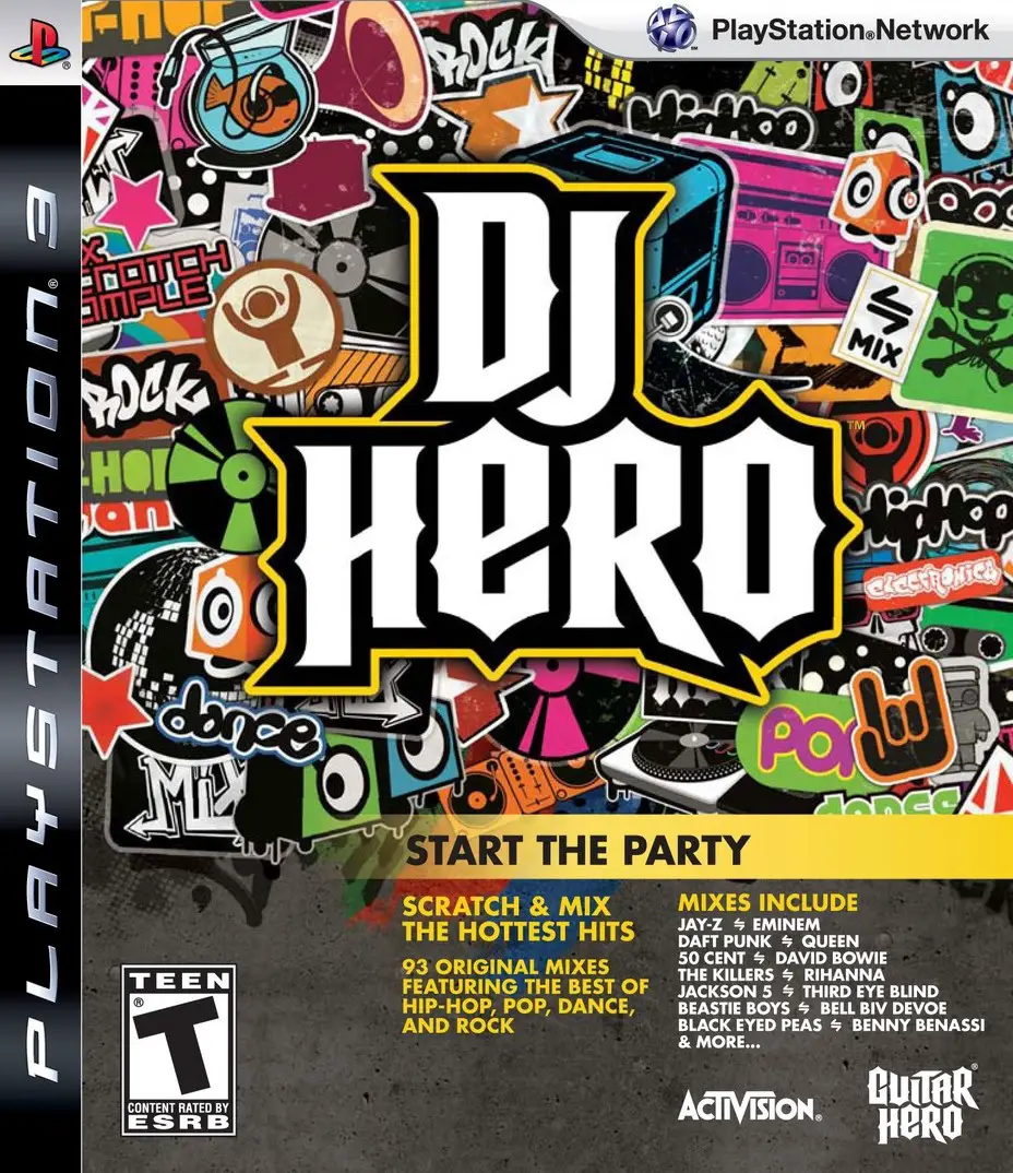 Capa de DJ Hero