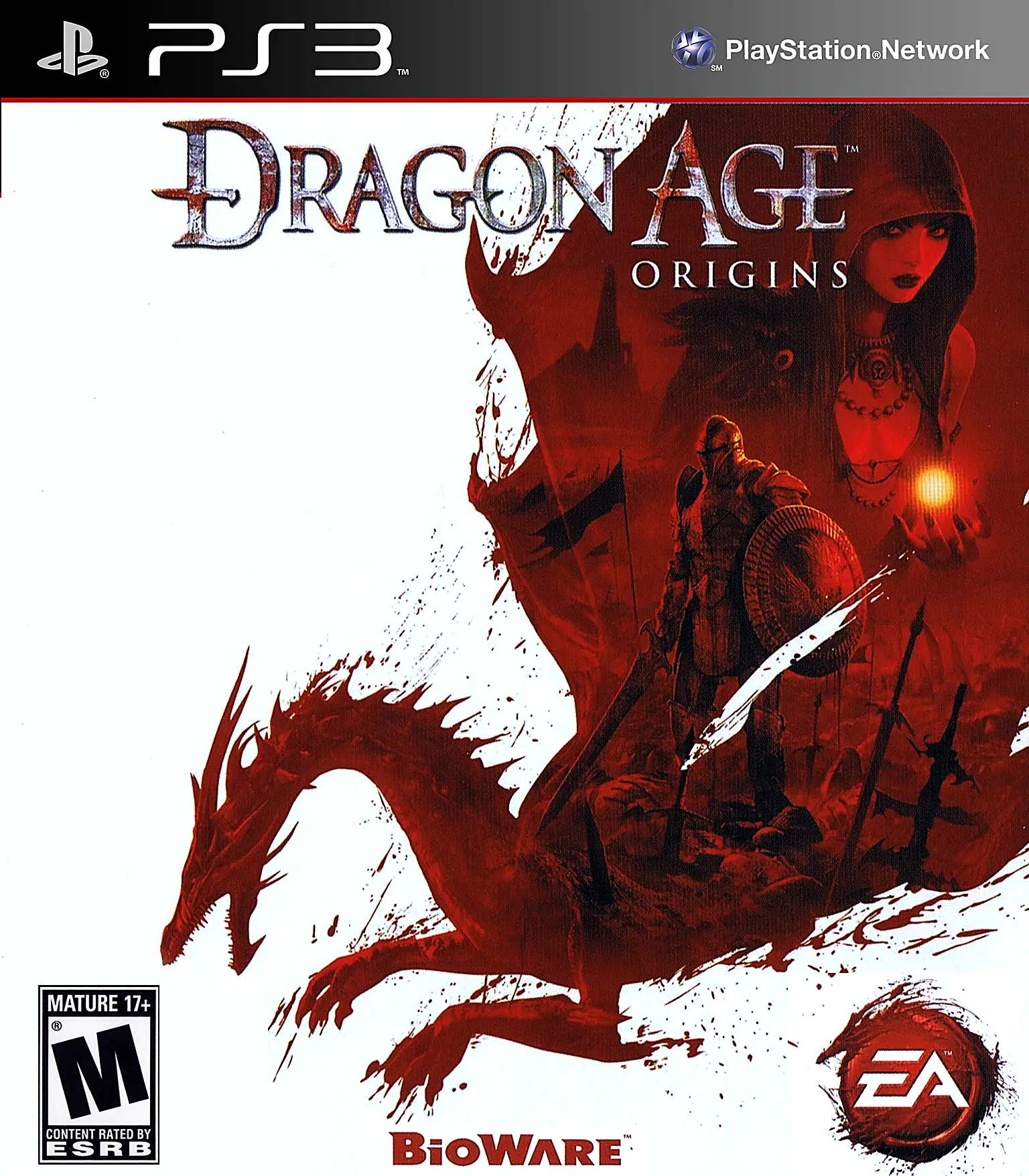 Capa de Dragon Age: Origins
