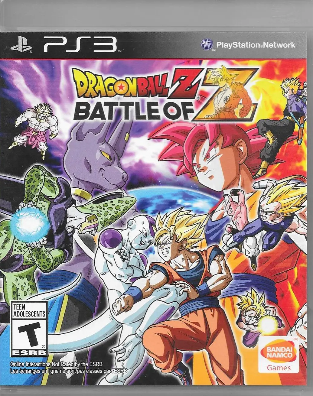 Capa de Dragon Ball Z: Battle of Z