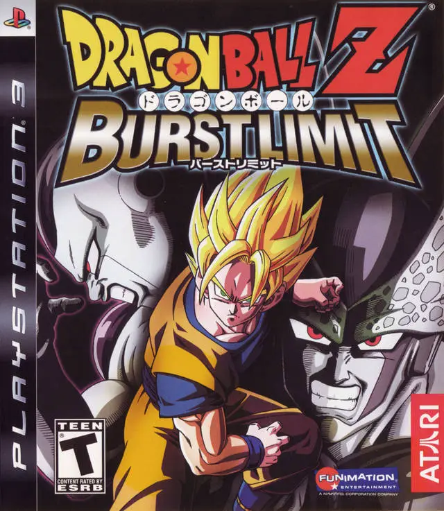 Capa de Dragon Ball Z: Burst Limit