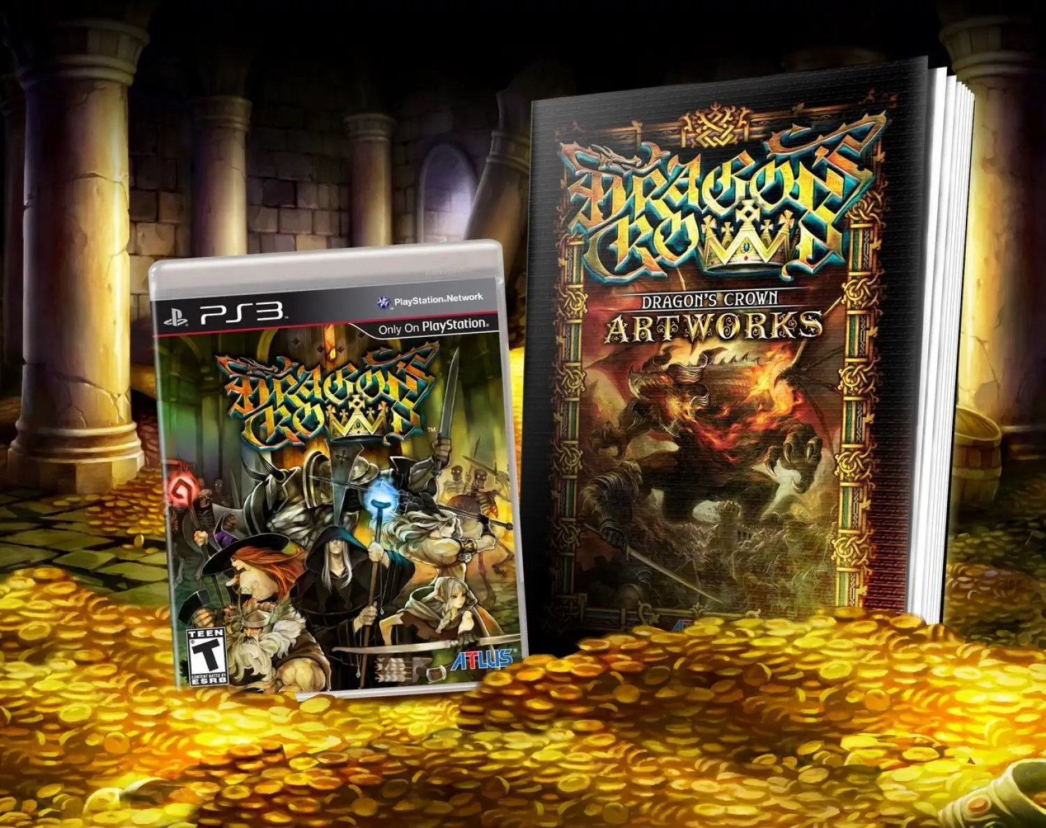 Capa de Dragon's Crown [Artbook Bundle]