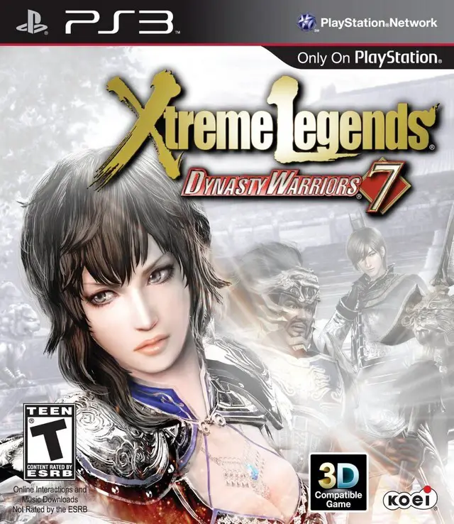 Capa de Dynasty Warriors 7: Xtreme Legends
