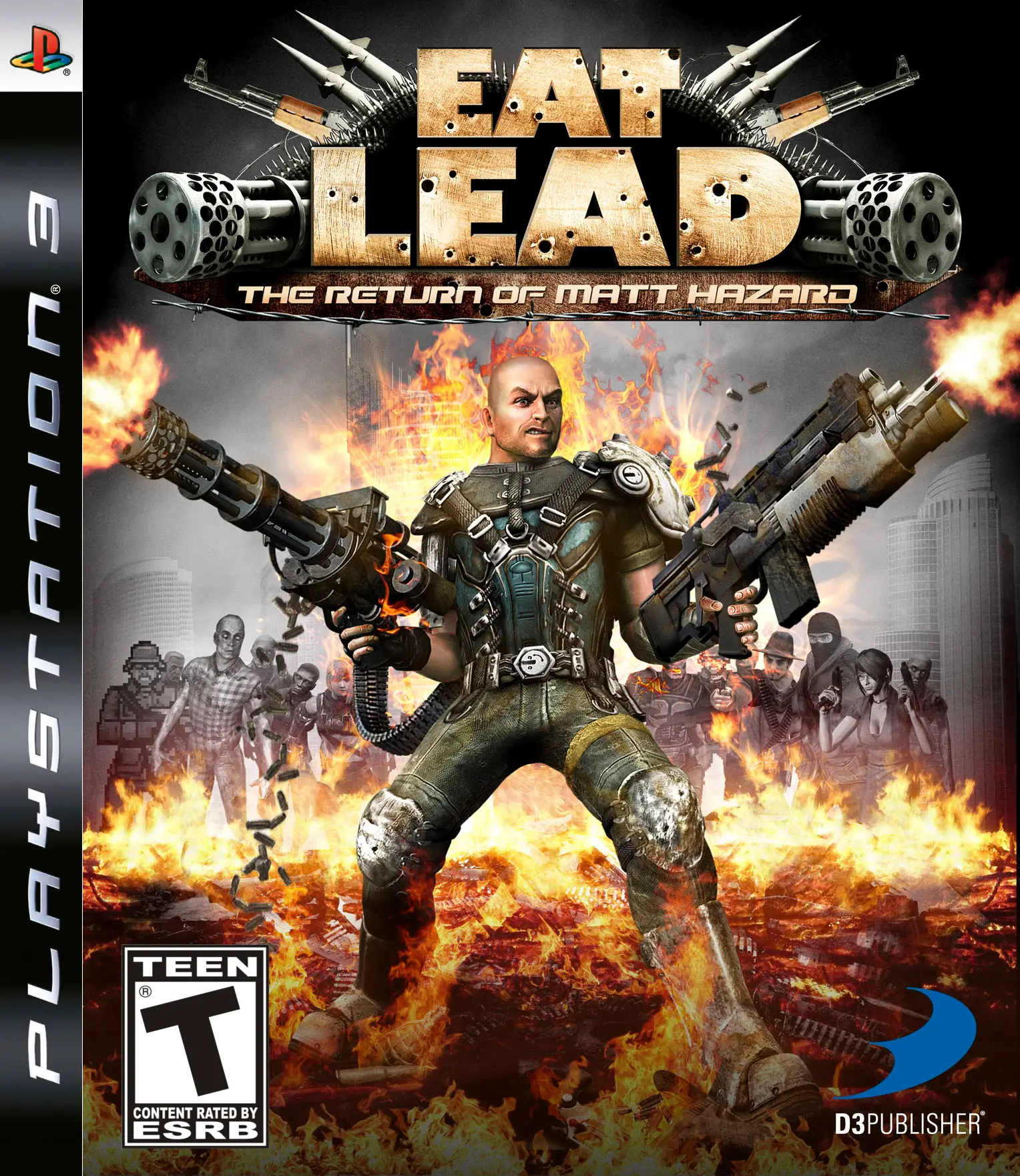 Capa de Eat Lead: The Return of Matt Hazard