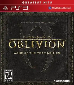 Capa de Elder Scrolls IV: Oblivion Game of the Year Edition (Greatest Hits)