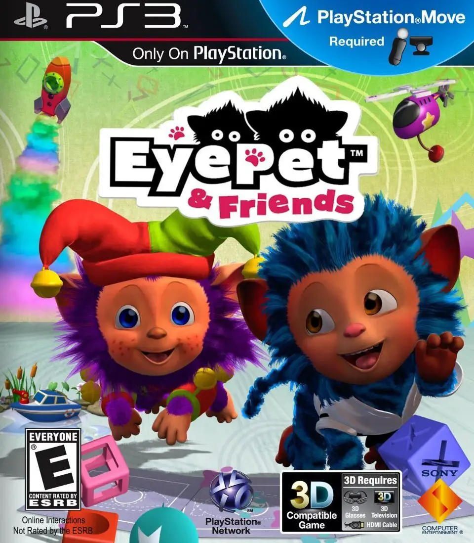 Capa de EyePet & Friends