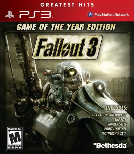 Capa de Fallout 3 (Game of the Year Edition) [Greatest Hits]