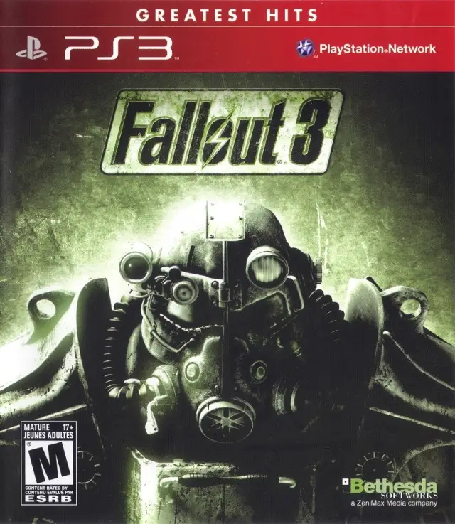 Capa de Fallout 3 [Greatest Hits]