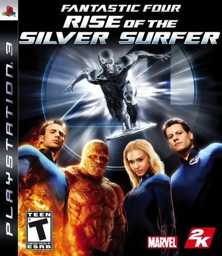 Capa de Fantastic Four: Rise of the Silver Surfer
