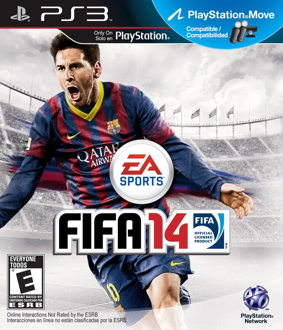 Capa de FIFA 14