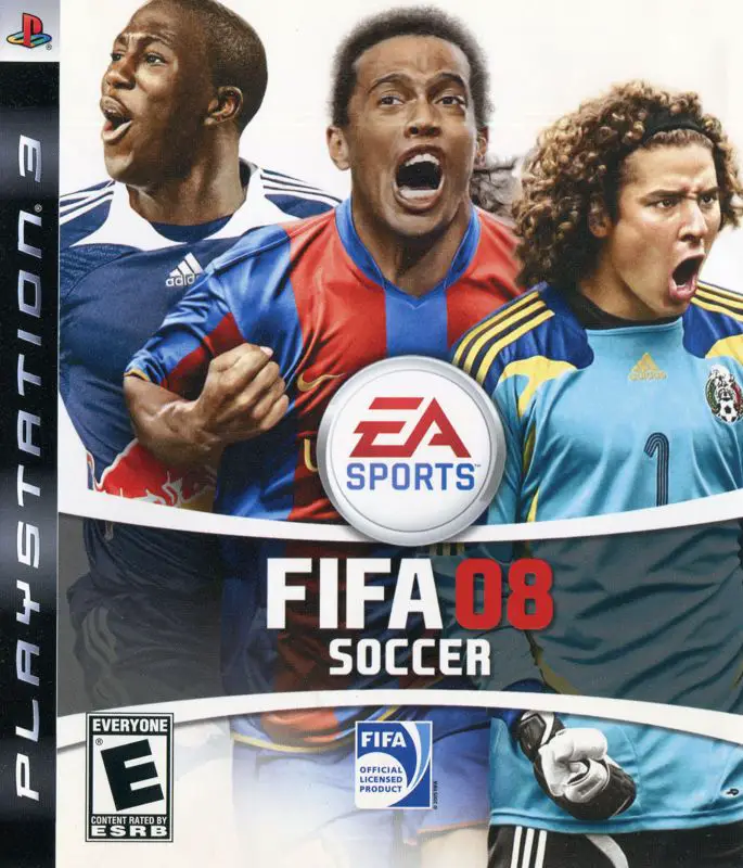 Capa de FIFA Soccer 08