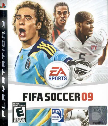 Capa de FIFA Soccer 09
