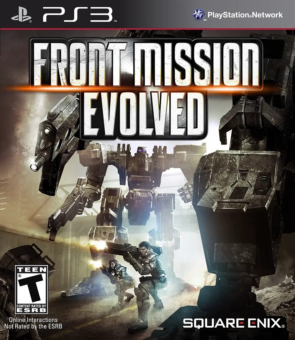 Capa de Front Mission Evolved