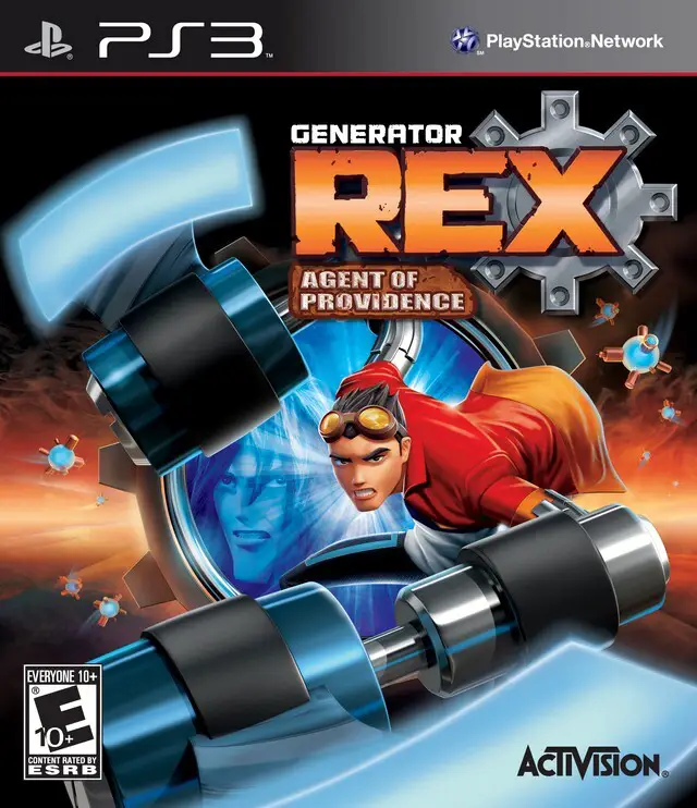 Capa de Generator Rex: Agent of Providence