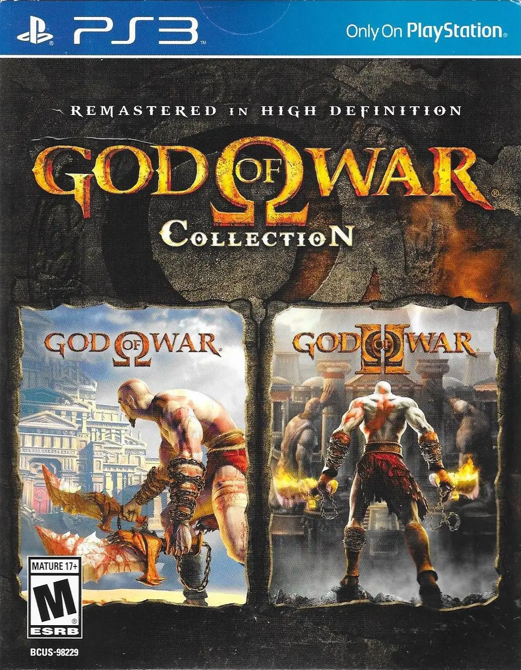 Capa de God of War Collection [Blue Label Cardboard Sleeve]