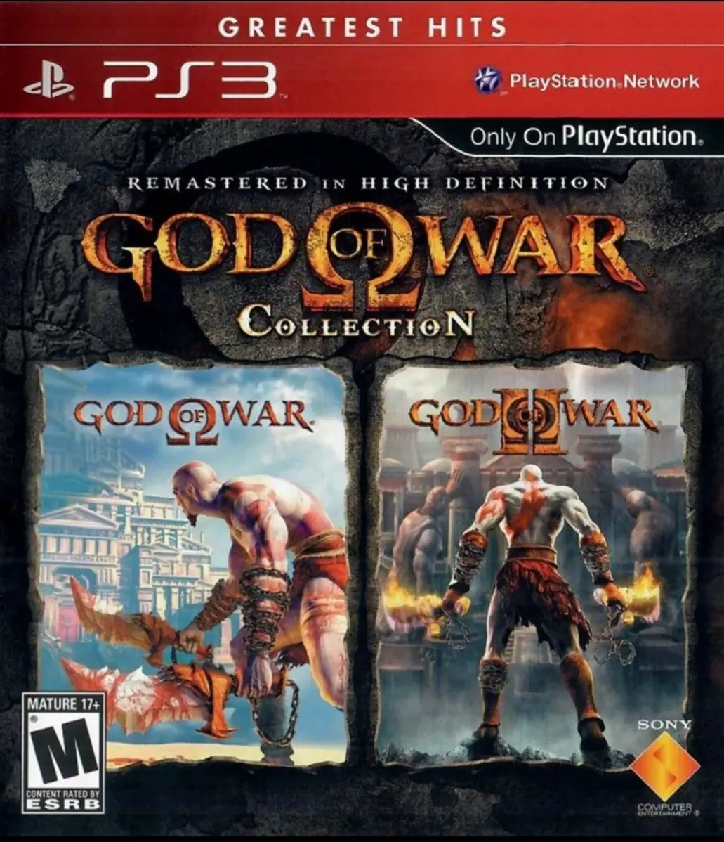 Capa de God of War Collection [Greatest Hits]