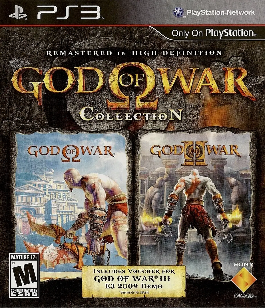 Capa de God of War Collection