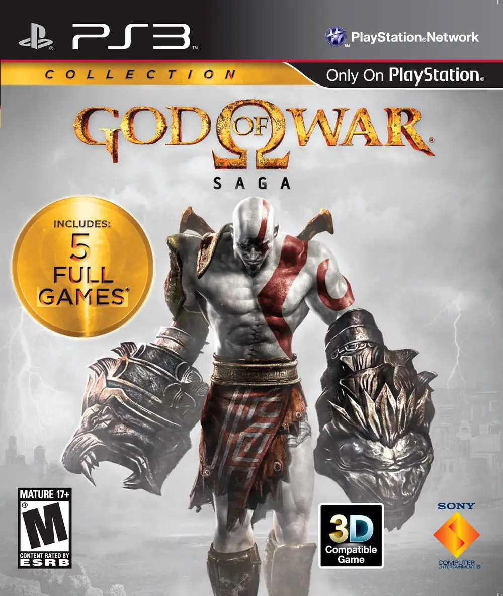 Capa de God of War Saga
