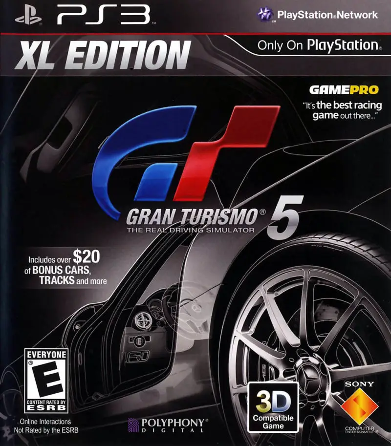 Capa de Gran Turismo 5: XL Edition