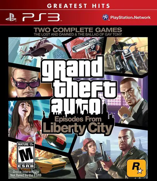 Capa de Grand Theft Auto: Episodes From Liberty City [Greatest Hits]