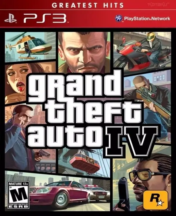 Capa de Grand Theft Auto IV [Greatest Hits]
