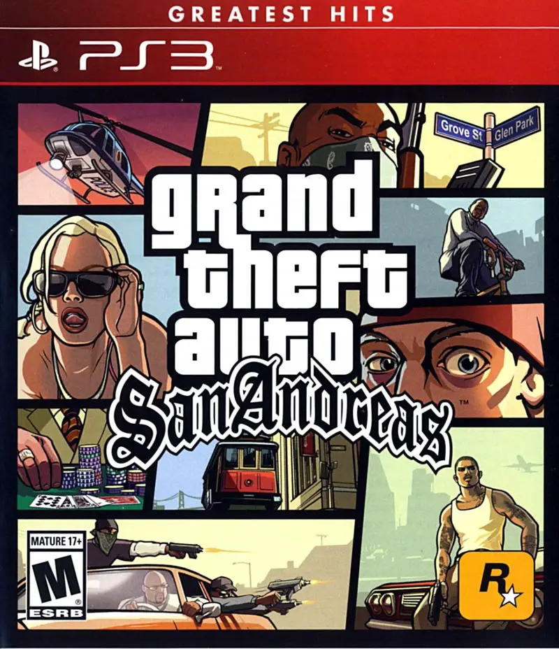 Capa de Grand Theft Auto: San Andreas [Greatest Hits]