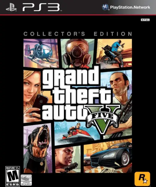 Capa de Grand Theft Auto V [Collector's Edition]