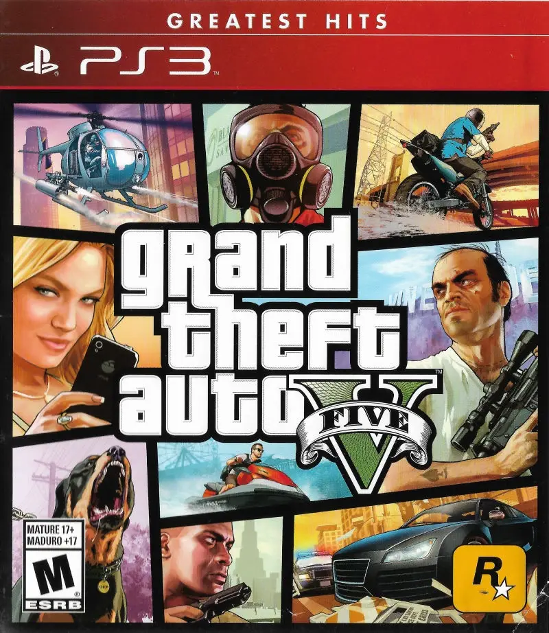 Capa de Grand Theft Auto V [Greatest Hits]