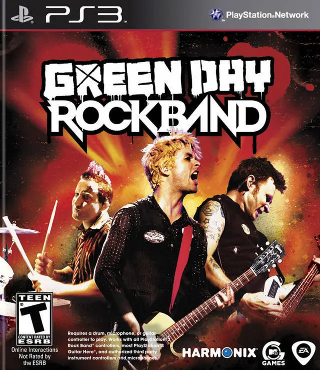 Capa de Green Day: Rock Band