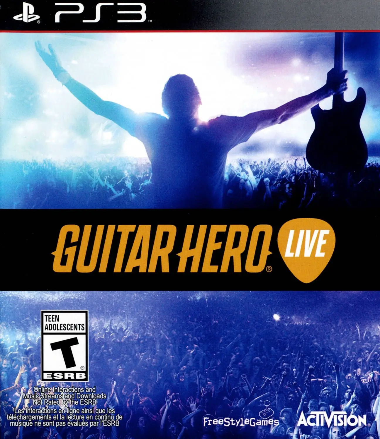 Capa de Guitar Hero Live