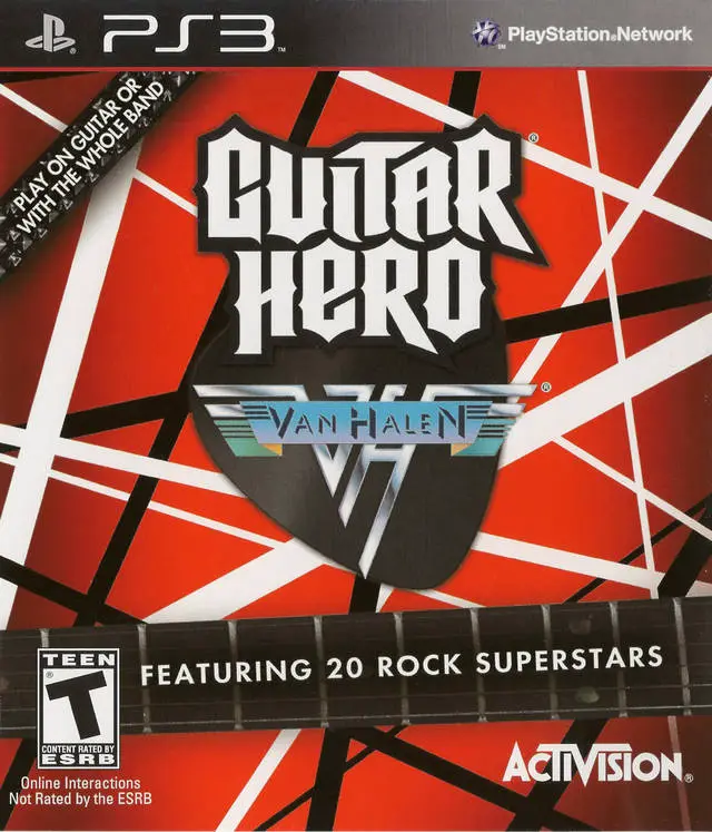 Capa de Guitar Hero: Van Halen