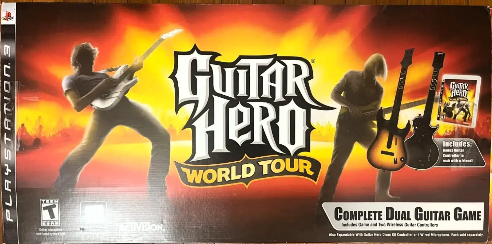 Capa de Guitar Hero World Tour [Dual Guitar Bundle]