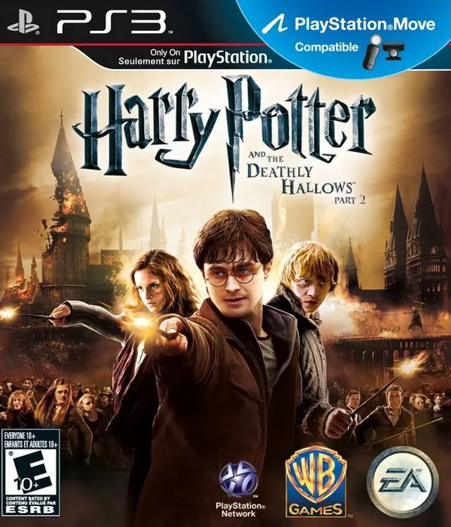 Capa de Harry Potter and the Deathly Hallows, Part 2