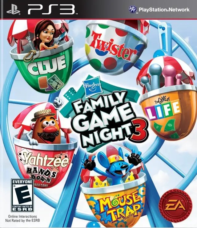 Capa de Hasbro Family Game Night 3