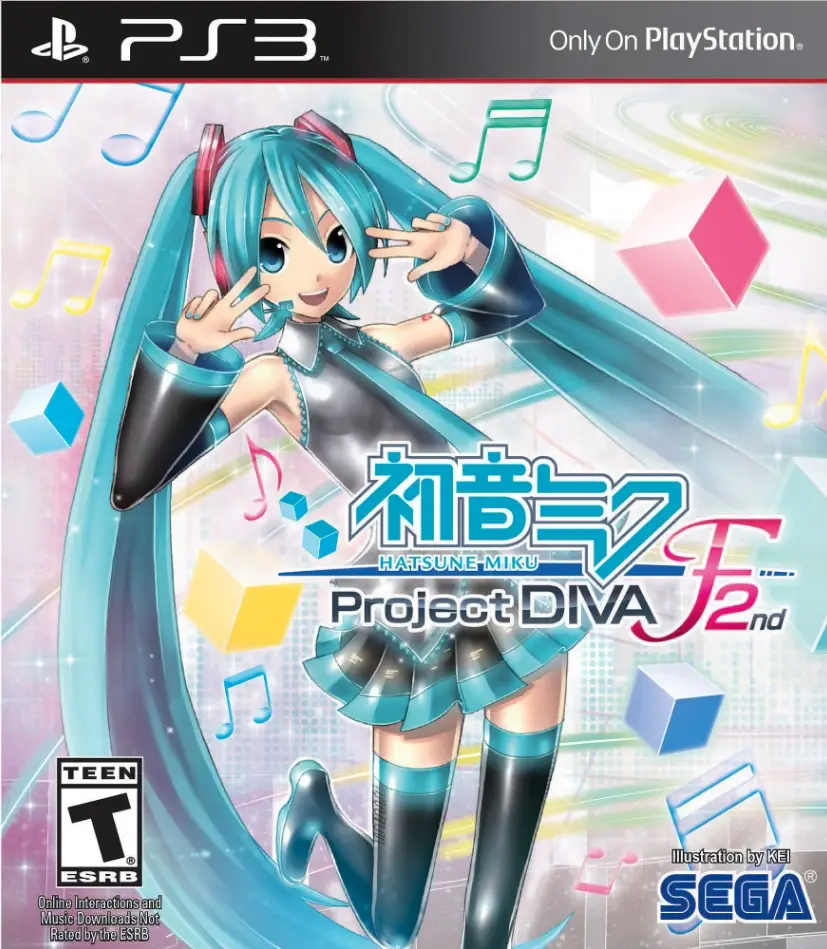 Capa de Hatsune Miku: Project Diva F 2nd