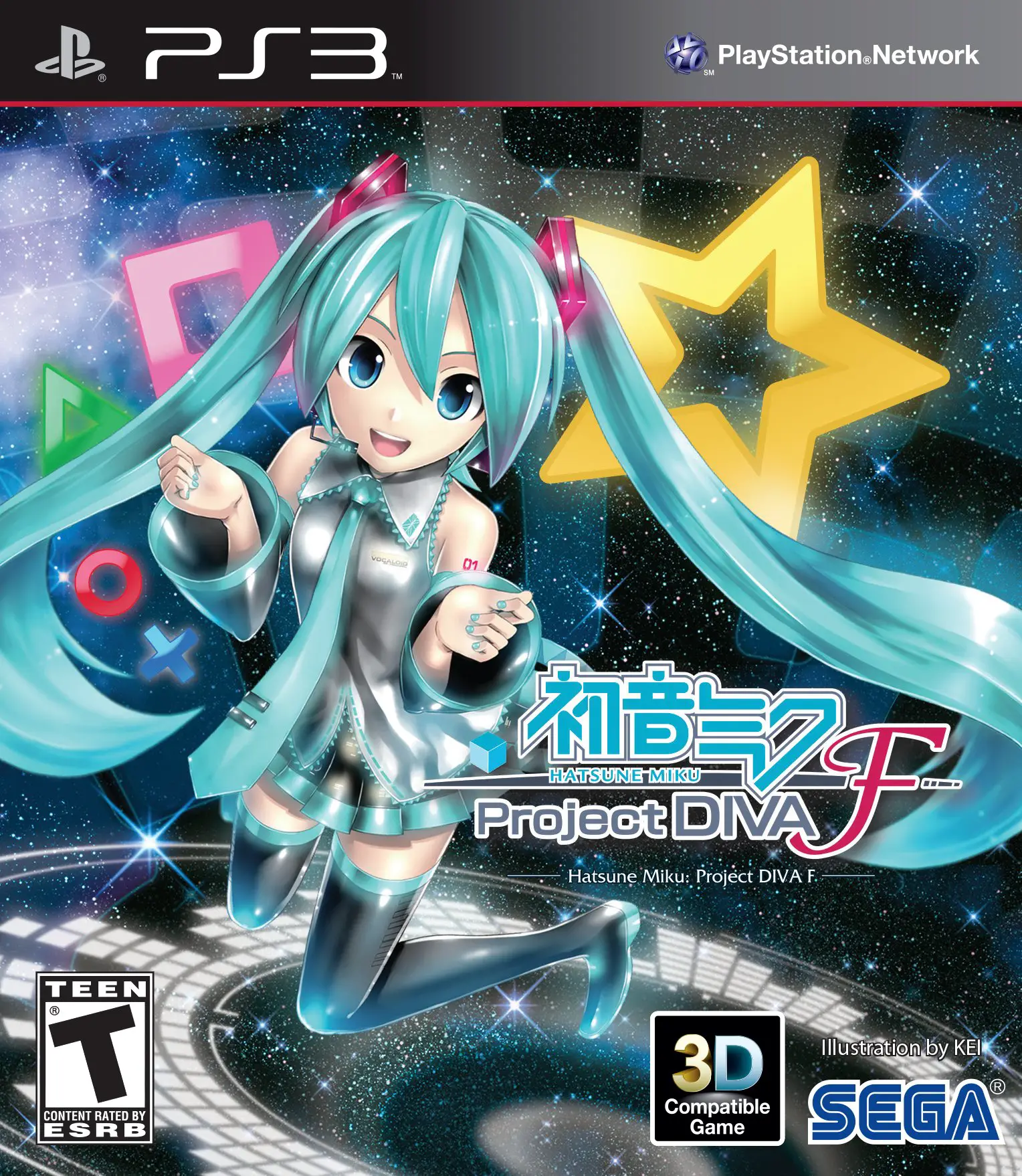 Capa de Hatsune Miku: Project DIVA F