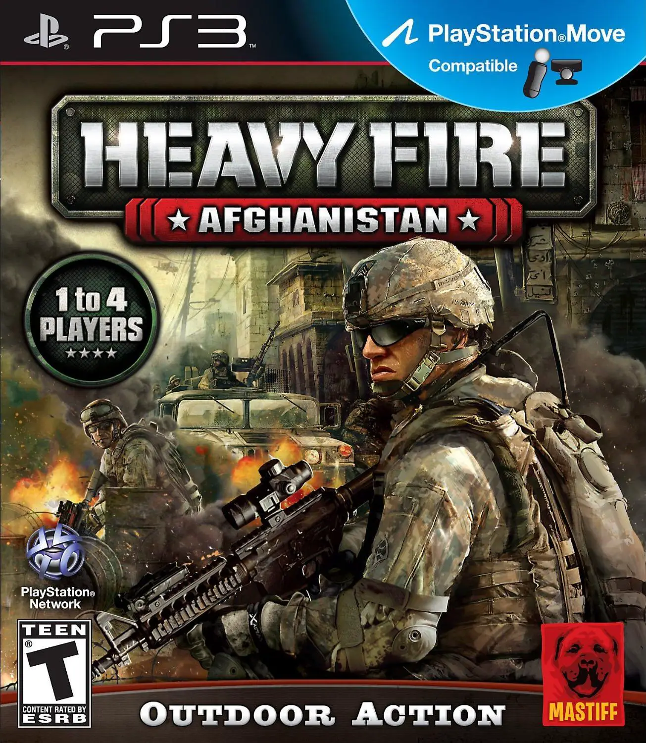 Capa de Heavy Fire: Afghanistan