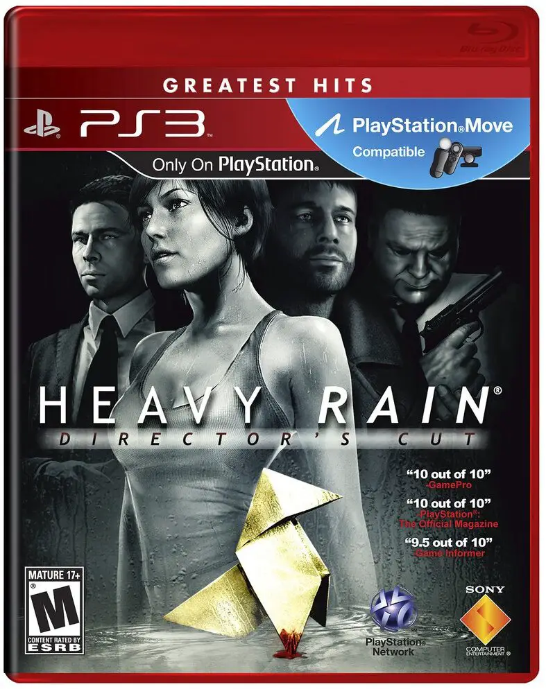 Capa de Heavy Rain: Director's Cut [Greatest Hits]
